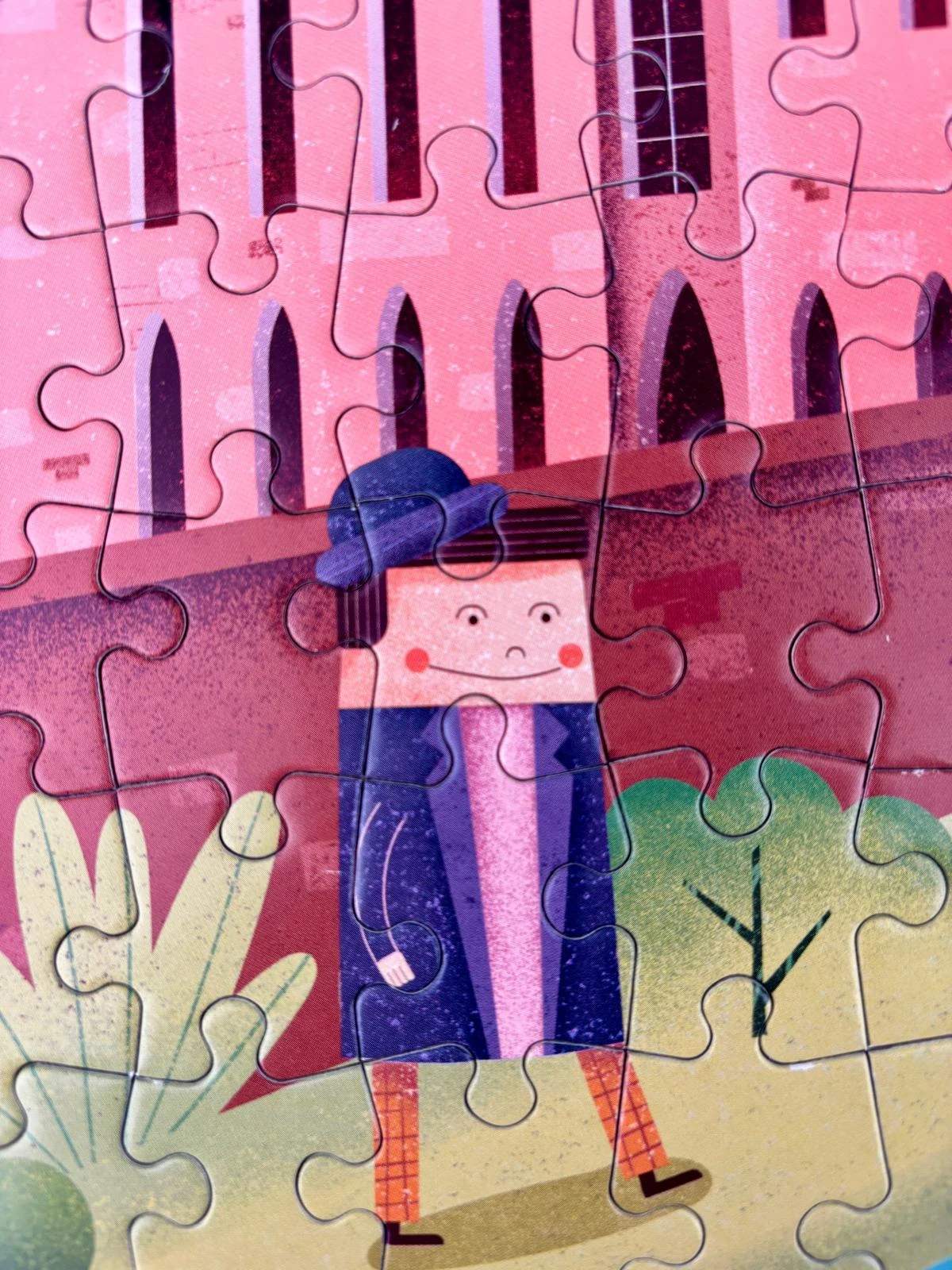 Puzzle Mapa Polski wizualizacja pudełka język francuski