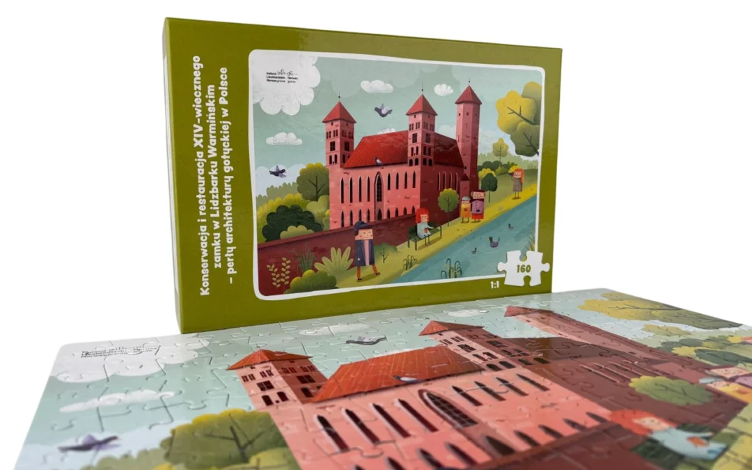 Puzzle zamek Lidzbark