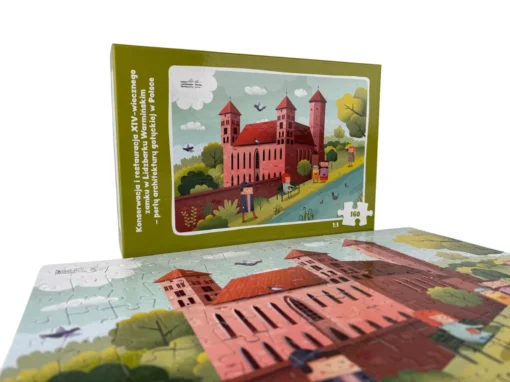 Puzzle zamek Lidzbark