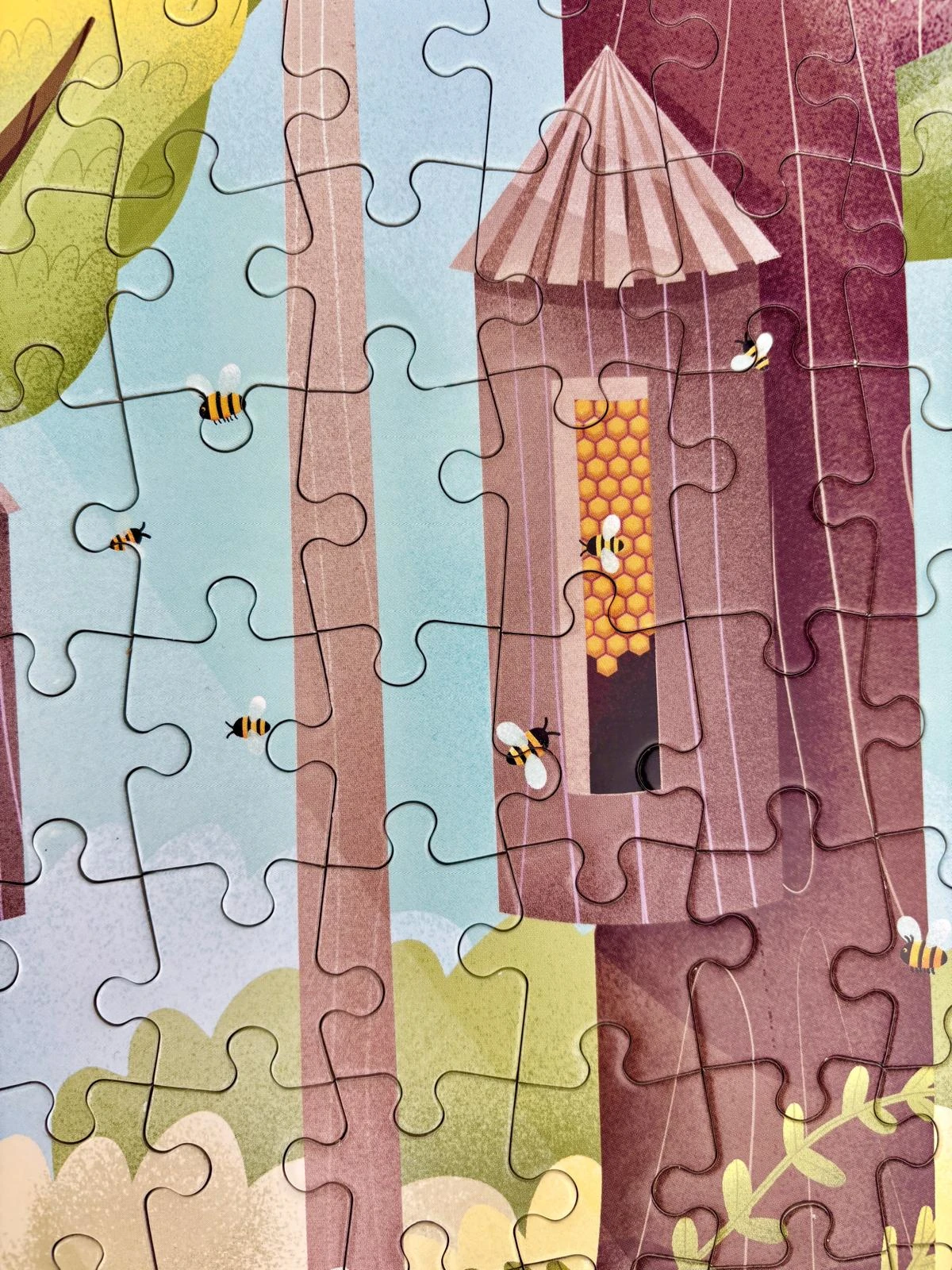 Puzzle Mapa Polski wizualizacja pudełka język francuski